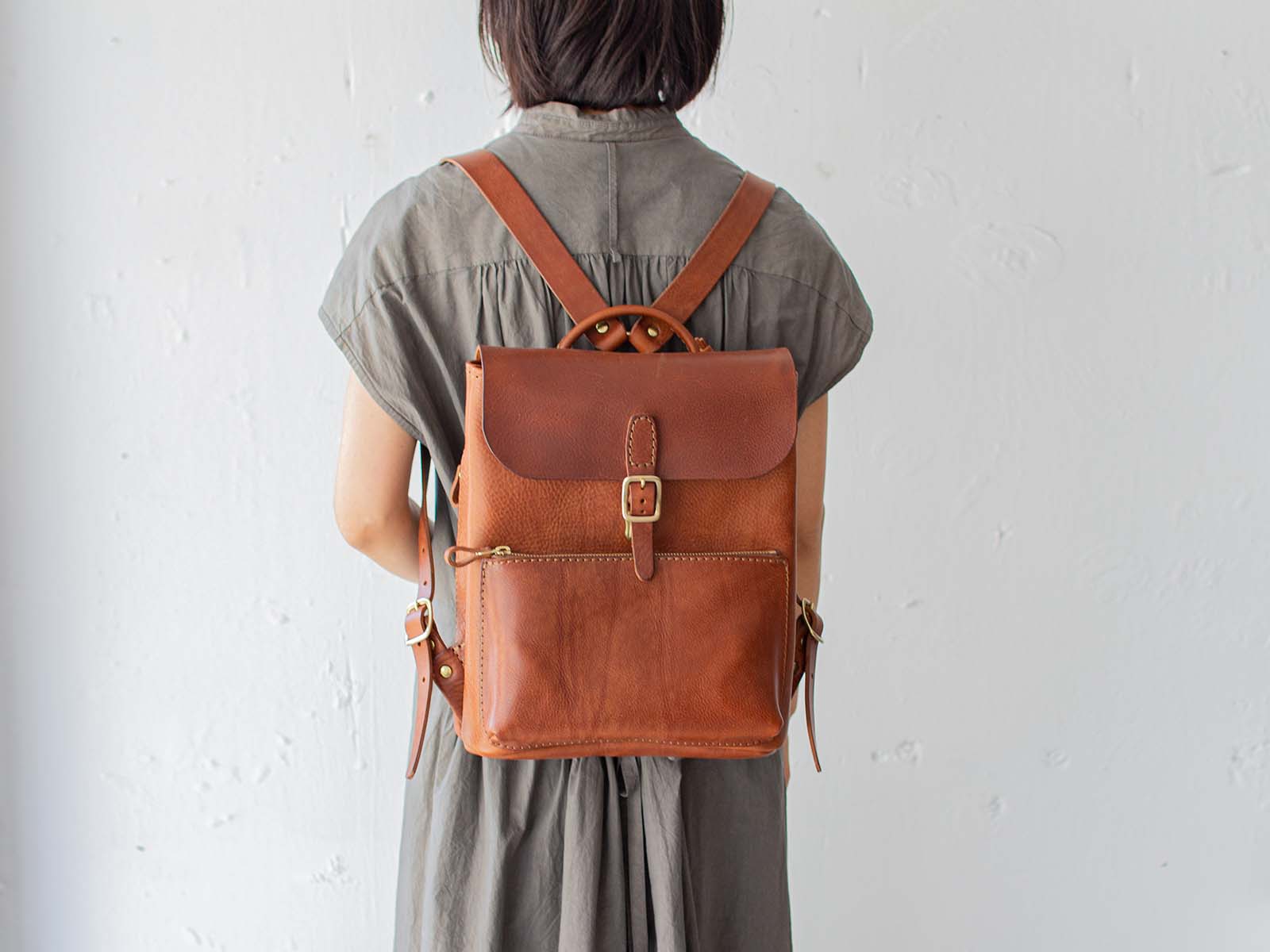 四角リュック S Analogico アナロジコ